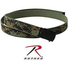 Rollerbuckle Webbing Bälte - Brun/Grön