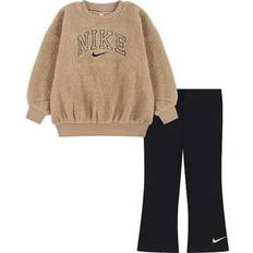 Other Sets Nike Sherpa Crewneck and Flared Leggings Set - Black