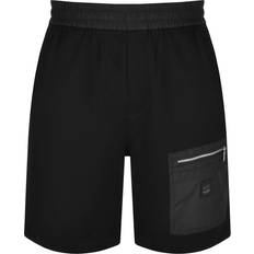 Armani Exchange Uomo Shorts Armani Exchange Bermuda Shorts - Black