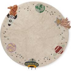 Lorena Canals Mattor Barnrum Lorena Canals Washable Rug Interstellar H12 x L140 x W140 cm