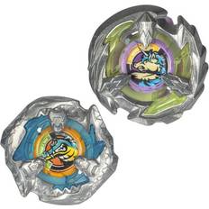 Hasbro Beyblade X Bite Croc 3-60LF and Sting Unicorn 4-60P Top Dual Pack Set