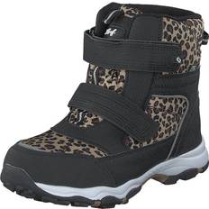 Leaf Siljan Leopard Boots - Grå