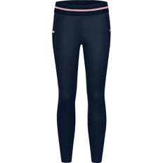 Thermo Reitleggings mit Vollgriff - Bleu