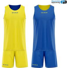Altri Set Givova Set Da Basket Reversibili Per Bambini - Blu