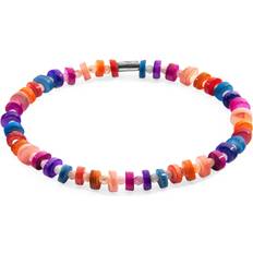 Multicoloured Bracelets Anchor & Crew Alice Silver Freshwater Shell Bracelet Multi