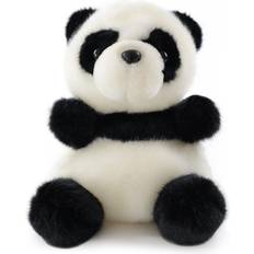 Sew Butiful 8.6" Panda Stuffed Animals Plush, Cute Plushies for Animal Toys for Baby, Boy, Girls, Great for Nursery, Room Decor, Bed (Panda)