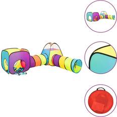 Play Tent vidaXL (multicolour 1) Children Play Tent with 250 Balls Play House Game Tent Multi Colours