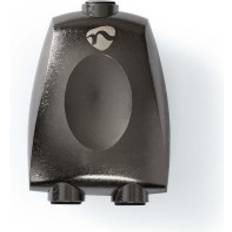Kablar Nedis TosLink Hunn Adapter 2x Gun Metal Grå