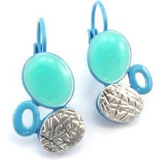 Turkis Øredobber Noa Designer Earrings Sissi - Turquoise