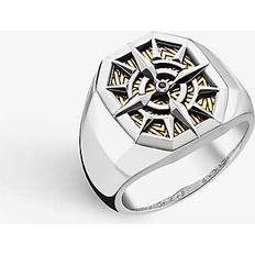 Multicoloured Rings Thomas Sabo Compass Signet Ring - Multicoloured
