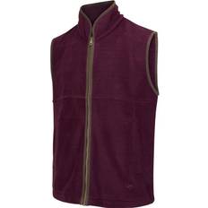 Hoggs of Fife Stenton Technical Fleece Gilet - Red