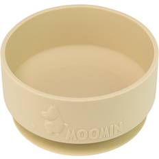 Rätt Start Mumin Skål med Sugkopp Silikon (Latte Beige)