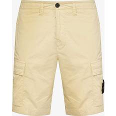 Stone Island Shorts Stone Island Mens Stretch Cotton Shorts - Natural Beige