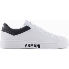 Armani Exchange Sneakers Armani Exchange Leather Sneakers With Logo On The Sole