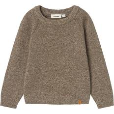 Økologisk bomuld Striktrøjer Name It Lil Atelier Bluse Strik - Kalamata