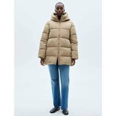 3XL Coats Mango Puffer Coat - Beige