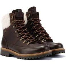 Barbour Boots Barbour Woodside Hiker Leather Boots - Dark Brown