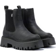 Buffalo Boots Buffalo Aspen Chelsea Leather Boots - Black