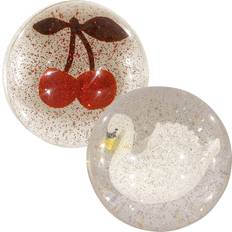 Konges Sløjd Udespil på tilbud Konges Sløjd Bouncing Ball Set Cherry/Swan