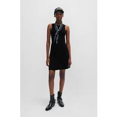 HUGO BOSS Dresses HUGO BOSS Sriangla Fit And Flare Sleeveless Dress - Black