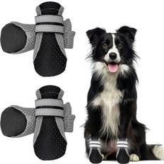 Pets Zeuxo 4 Pcs Protective Dog Boots XL