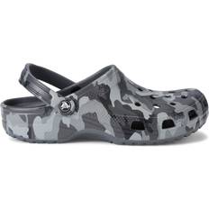 Grey Clogs Crocs Classic Camouflage Clogs - Grey