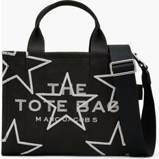 Toile Sacs de courses Marc Jacobs The Star Canvas Small Tote Bag in Black