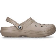 Crocs Beige Clogs Crocs Classic Lined Clogs - Beige