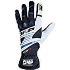 Black Motorcycle Gloves OMP kk02743e175 X KS-3 handskar MY2018 svart/W./Blå sz