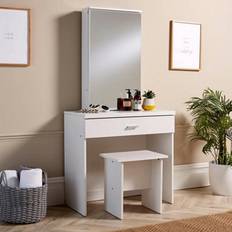 B&Q Dressing Tables B&Q Berlin Set White Dressing Table
