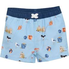 Baby Beachshorts with Diaper - Blue