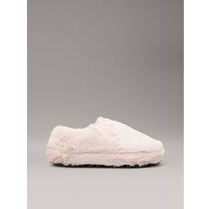 Läderimitation Innetofflor Calvin Klein Faux Fur Slippers - Pink