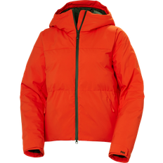 Helly Hansen Womens Nora Short Puffy Jacket - Cherry Tomato