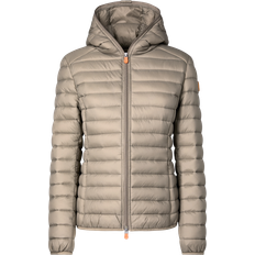 Save The Duck Daisy Hooded Jacket Dam - Elephant Grey