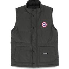 Canada Goose Vests Canada Goose Logo Patch Gilet - Grey