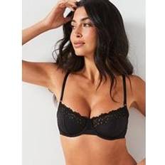 Calvin Klein Bras Calvin Klein Lace Detail Bra - Black