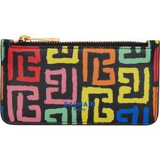 Balmain PB Labyrinth Card Holder - Eah Noir/Multicolor