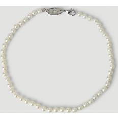 Vivienne Westwood White Jewellery Vivienne Westwood Stuart Swarovski Pearl Necklace