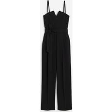 H&M Jumpsuits & Overalls H&M Tie-Belt Jumpsuit - Black