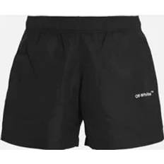 Off-White Men Swimwear Off-White Men's Single Arrow Swimshorts - Black