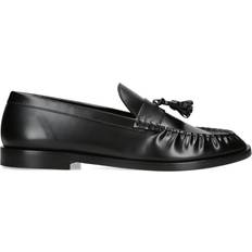 The Row Leather Loafers - Black