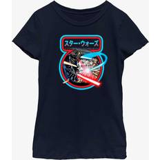 BoxLunch Star Wars Light Saber Jedi Fight T-Shirt - Navy