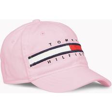 Tommy Hilfiger Accessories Children's Clothing Tommy Hilfiger Flag Stripe Logo Baseball Cap - Pink