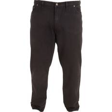 Duke Mens Rockford Kingsize Comfort Fit Jeans - Black