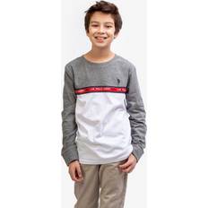 T-shirts U.S. Polo Assn. Boys Long Sleeve USPA T-Shirt - White