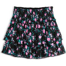 Girls' Chelsea Skirt - Black/Floral Pink