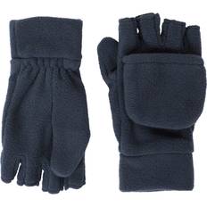 Polyester Mittens Mountain warehouse Fingerless Fleece Kids Mitten - Navy