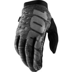 100% Percent Brisker Gloves - Heather Grey Unisex, Adult, Man