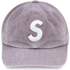 Supreme Caps Supreme Pigment S Logo 6-Panel Cap - Canvas