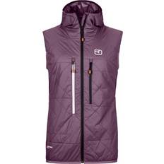 Ortovox Women Vests Ortovox Swisswool Piz Boè Vest - Lila